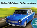 Trabant Cabrio mieten